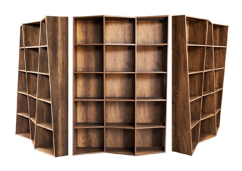 Itamoby Libreria Trek 3 elementi Noce Enormi risparmi