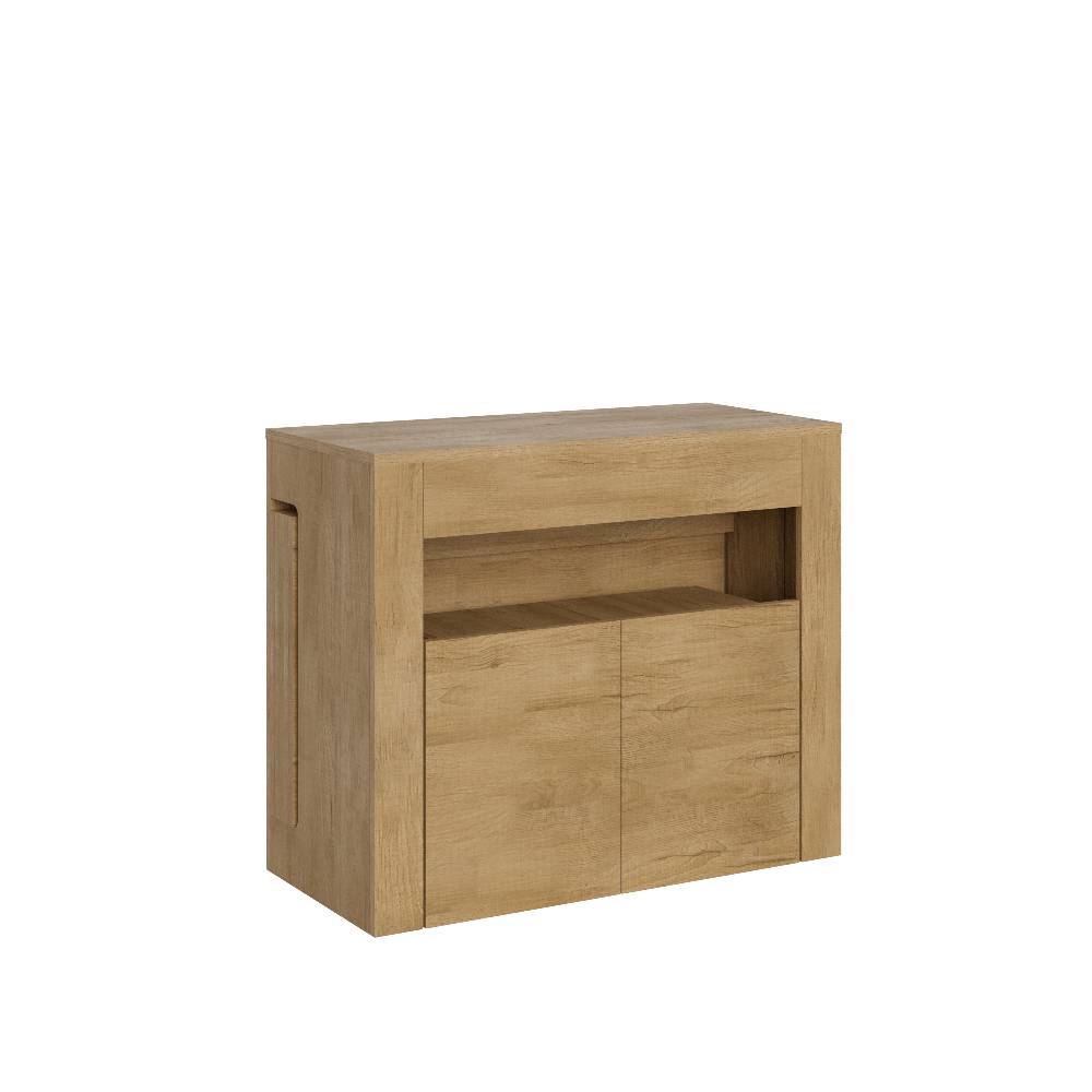 Itamoby Consolle allungabile Evolve con Panca inferiore Quercia Natura