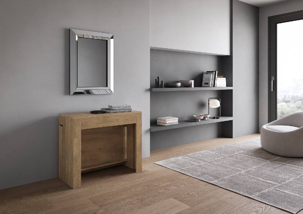 Itamoby Consolle allungabile Evolve con Panca inferiore Quercia Natura 2025