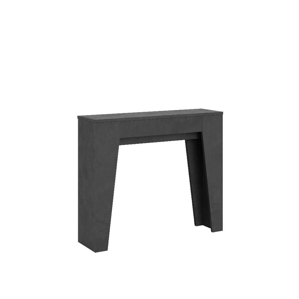 Itamoby Consolle allungabile 90×25/181 cm Narrow Antracite