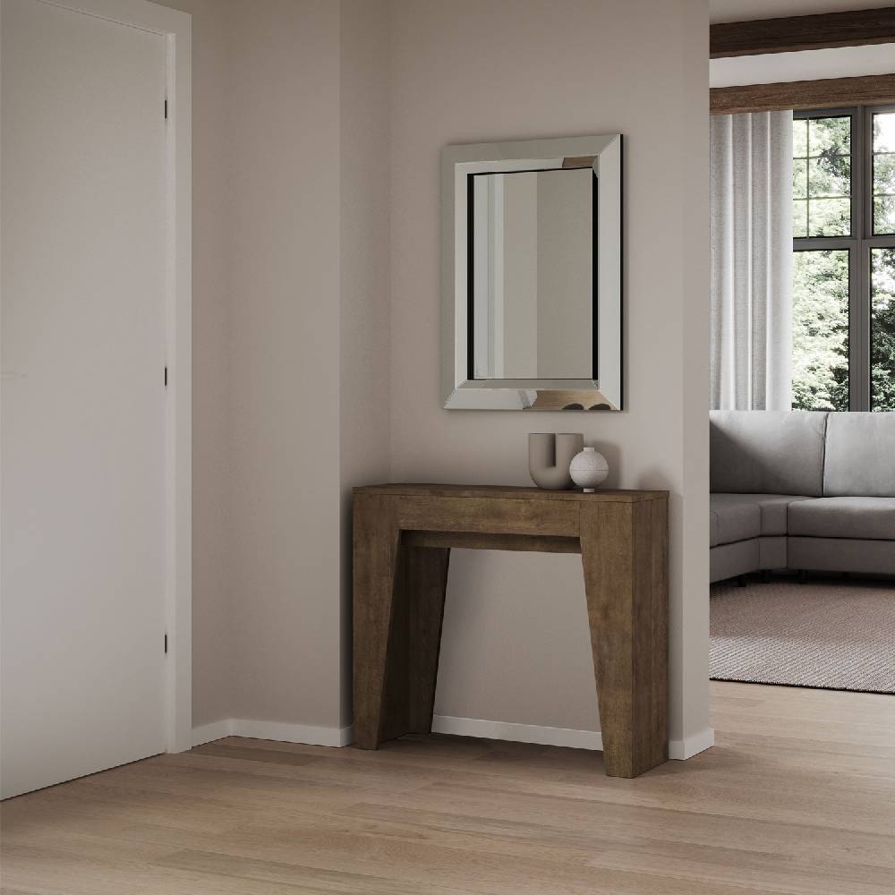 Itamoby Consolle allungabile 90×25/181 cm Narrow Noce Spedizione Gratuita