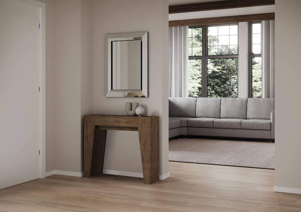 Itamoby Consolle allungabile 90×25/181 cm Narrow Noce Spedizione Gratuita