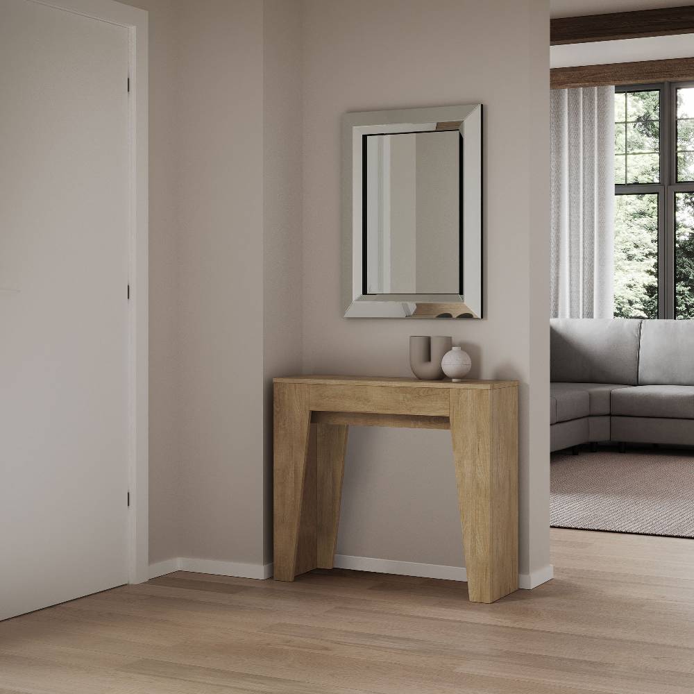 Itamoby Consolle allungabile 90×25/181 cm Narrow Quercia Natura Pezzi Unici