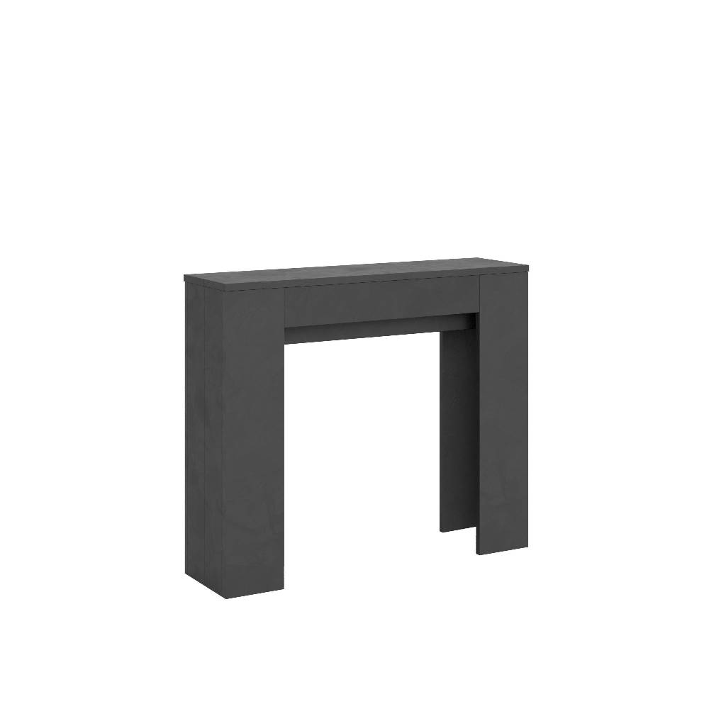Itamoby Consolle allungabile 90×25/181 cm Slick Antracite