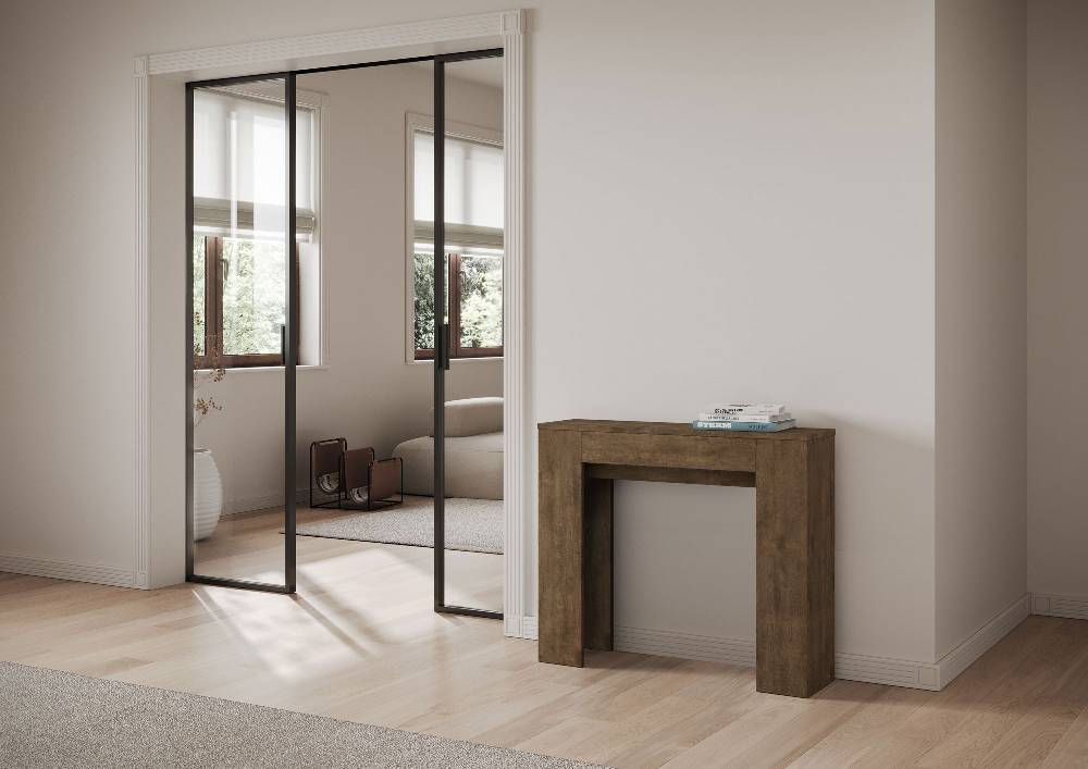 Itamoby Consolle allungabile 90×25/181 cm Slick Noce Negozi Online