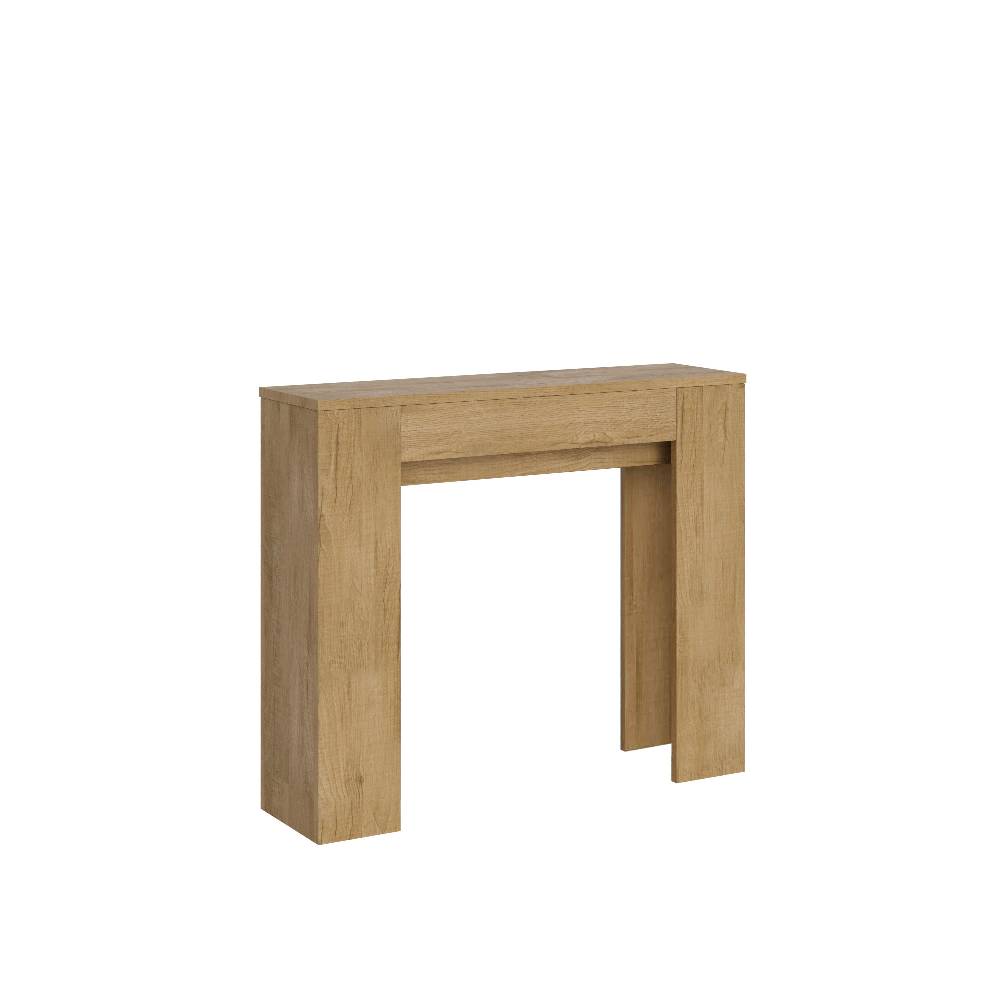 Itamoby Consolle allungabile 90×25/181 cm Slick Quercia Natura