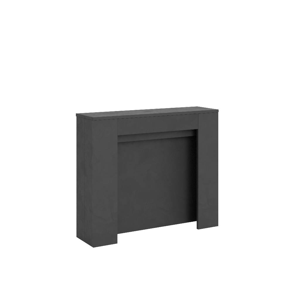 Itamoby Consolle allungabile 90×25/211 cm Kiba Antracite