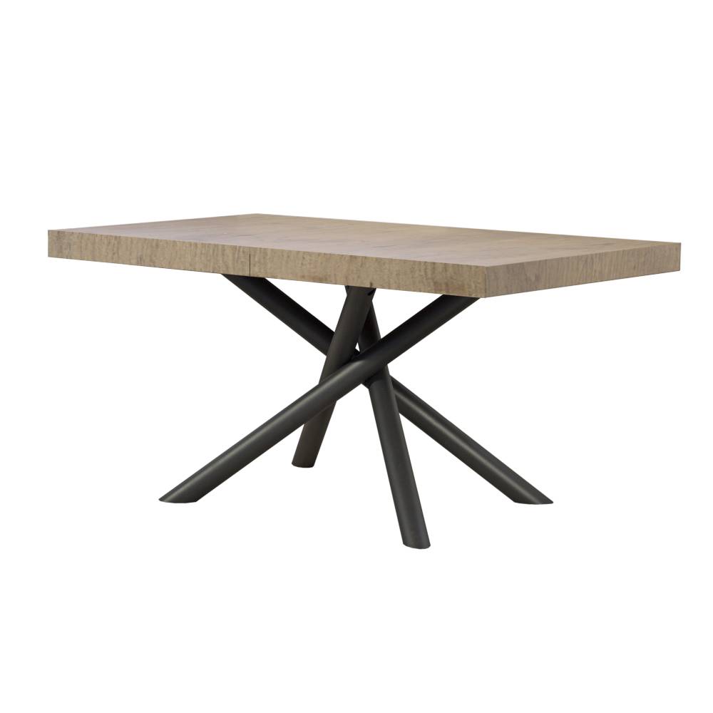 Itamoby Tavolo allungabile 90×180/284 cm Famas Premium Quercia Natura telaio Antracite Offerta