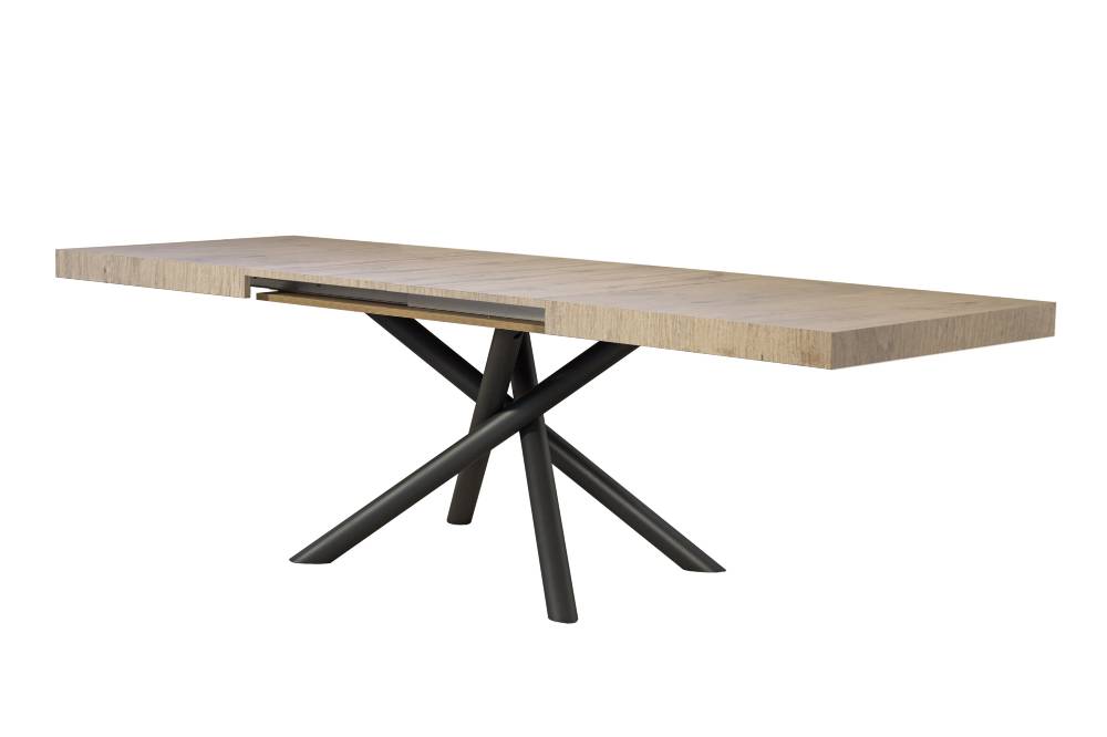 Itamoby Tavolo allungabile 90×180/284 cm Famas Premium Quercia Natura telaio Antracite Offerta