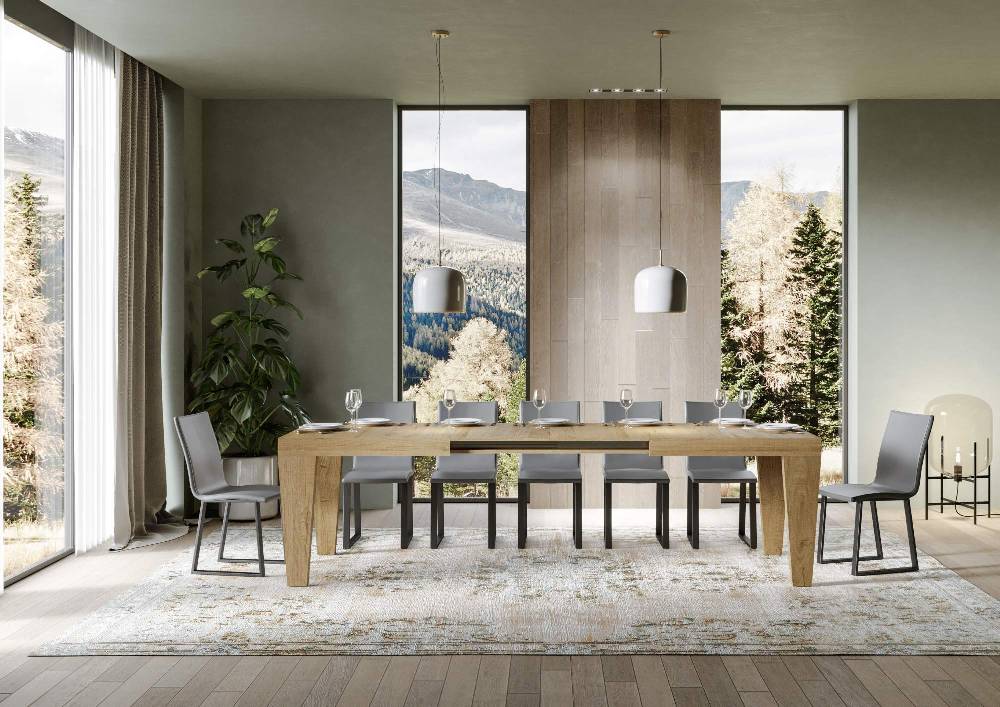 Itamoby Tavolo Spimbo Allungabile Quercia Natura 90×180 Allungato 440 Negozi Online