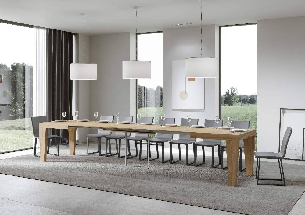 Itamoby Tavolo Spimbo Allungabile Quercia Natura 90×180 Allungato 440 Negozi Online
