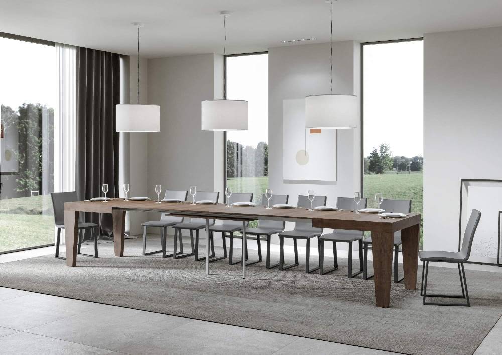 Itamoby Tavolo Spimbo Allungabile Noce 90×160 Allungato 420 Consegna Veloce