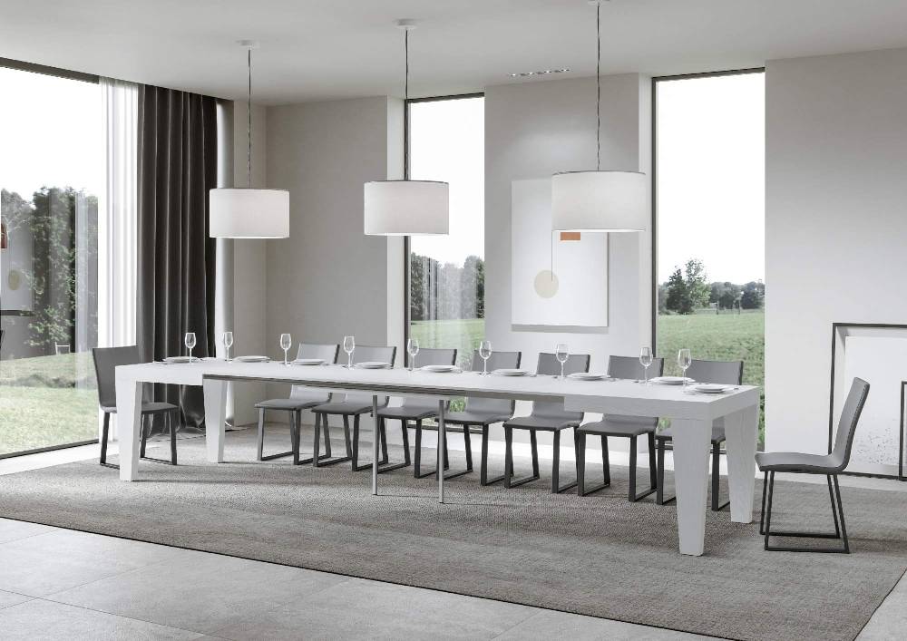 Itamoby Tavolo Spimbo Allungabile Bianco Frassino 90×160 Allungato 420 Shopping Online