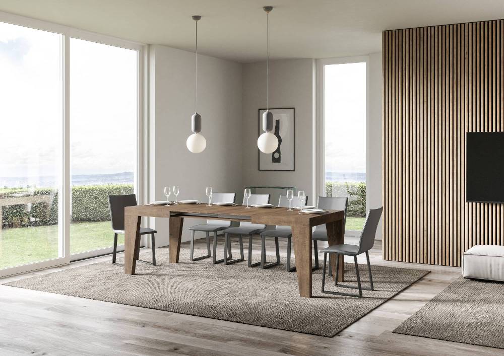 Itamoby Tavolo Naxy Allungabile Noce 90×130 Allungato 390 Fino Al -60%