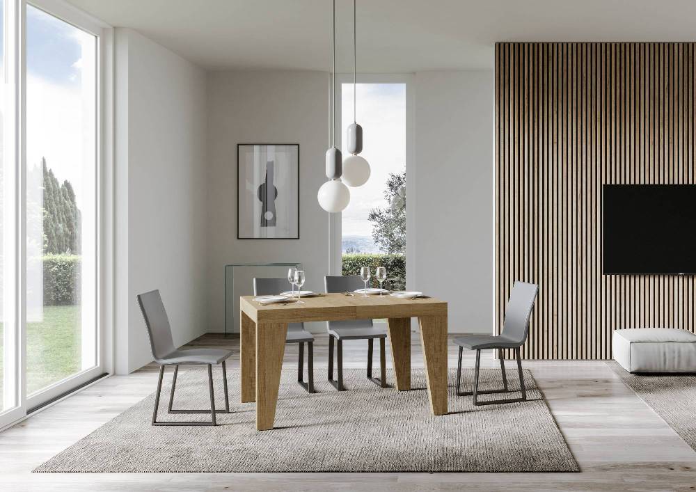 Itamoby Tavolo Naxy Allungabile Quercia Natura 90×130 Allungato 390 Affare Del Giorno