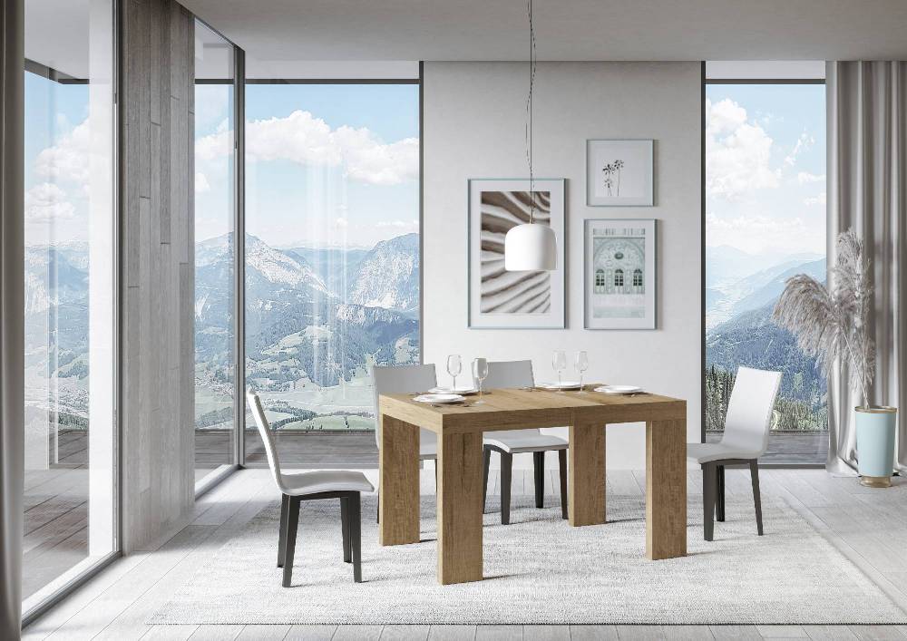 Itamoby Tavolo Roxell Allungabile Quercia Natura 90×130 Allungato 390 Fino al 65% di sconto
