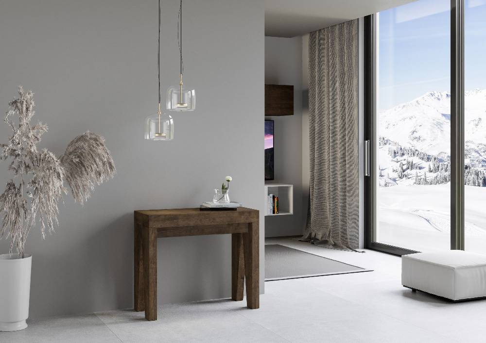 Itamoby Consolle Naxy Small Noce Offerta speciale