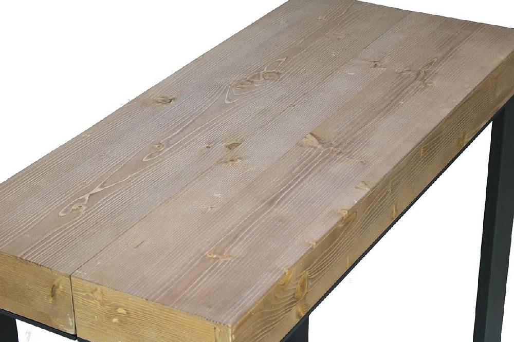 Itamoby Consolle Tecno Small Premium Abete Tinto telaio Antracite Liquidazione