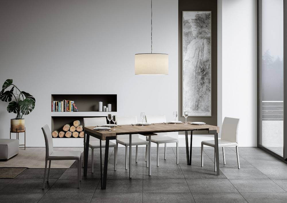 Itamoby Consolle Rio Quercia Natura telaio Ruggine Fino al 55% di sconto