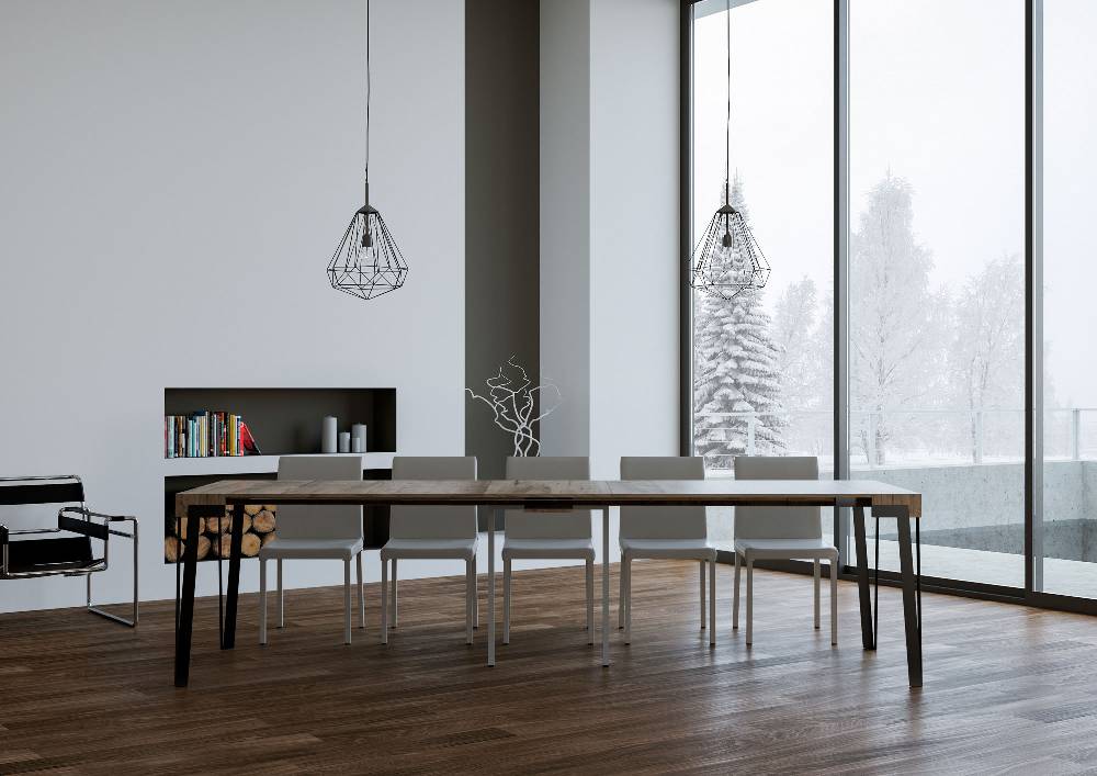 Itamoby Consolle Rio Quercia Natura telaio Ruggine Fino al 55% di sconto