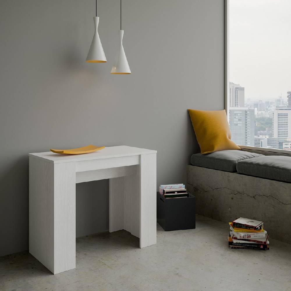 Itamoby Consolle Basic Bianco Frassino Nuovo