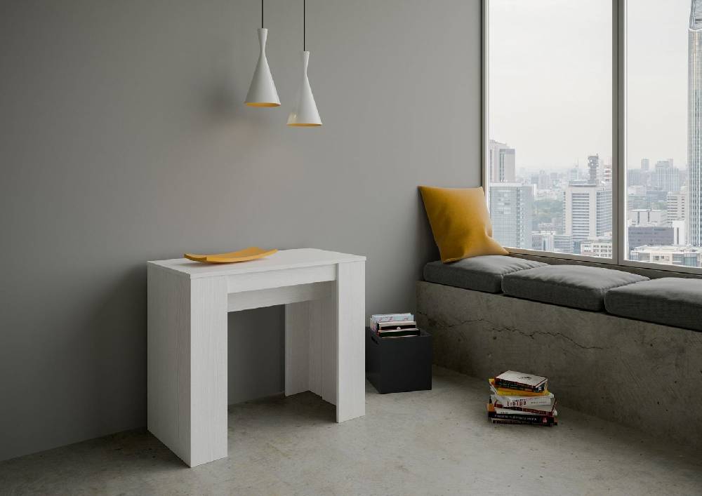 Itamoby Consolle Basic Small Bianco Frassino Promozione