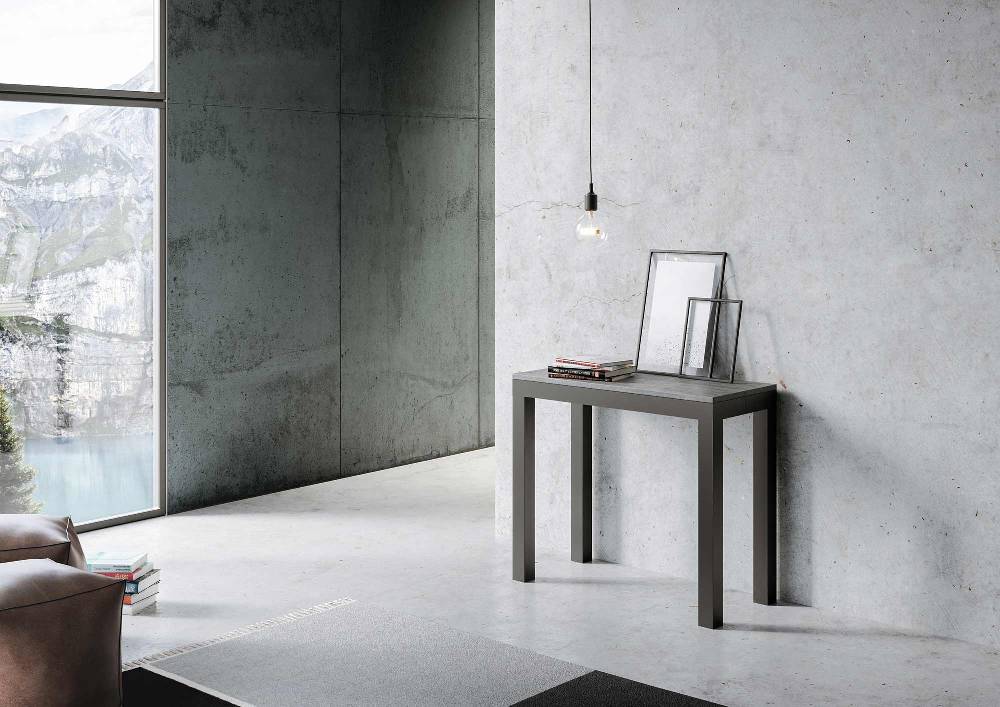 Itamoby Consolle Everyday Small Evolution Cemento telaio Antracite Acquista Ora