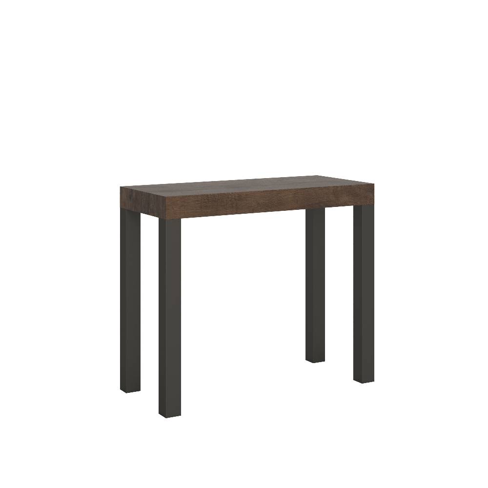 Itamoby Consolle Everyday Small Noce telaio Antracite Sottocosto