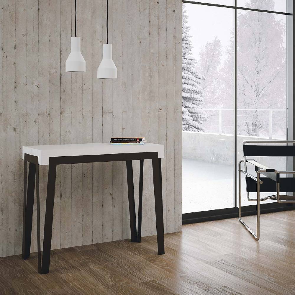 Itamoby Consolle Rio Small Bianco Frassino telaio Antracite Cyber Monday