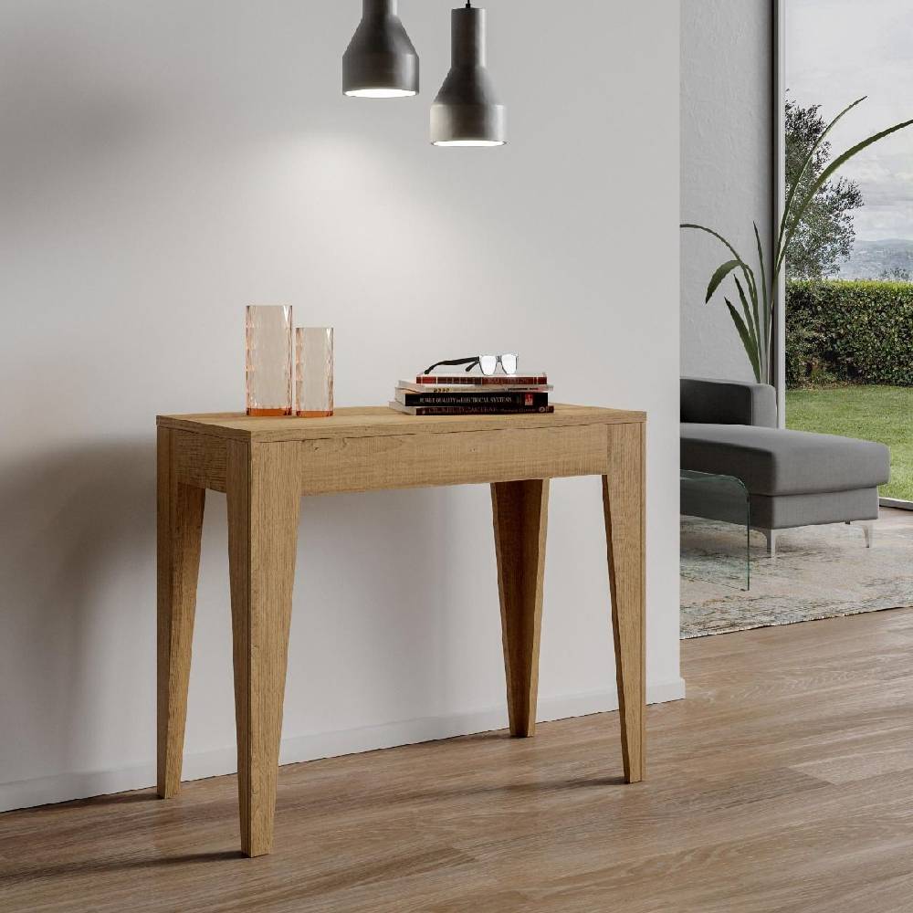 Itamoby Consolle Isotta 90×42 Quercia Natura Offerta temporanea