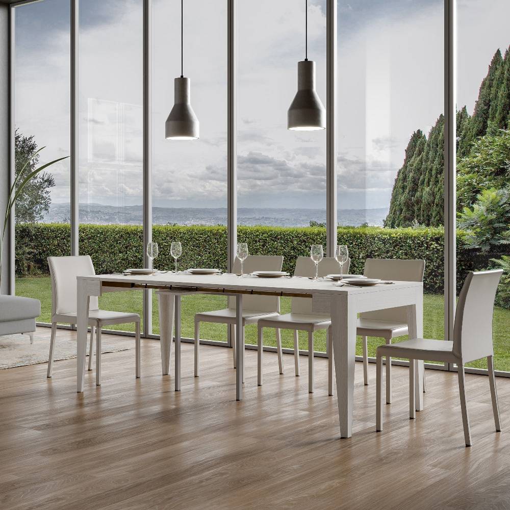 Itamoby Consolle Isotta Small 90×42 Bianco Frassino Bestseller