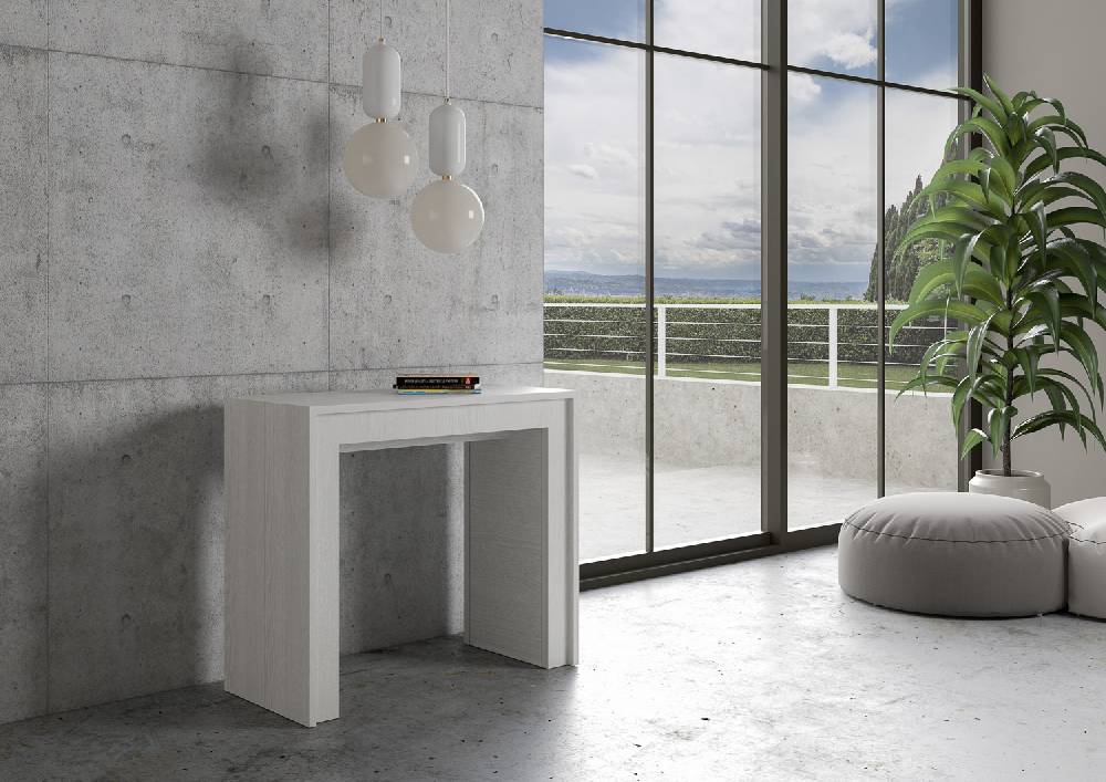 Itamoby Consolle Mia Bianco Frassino Liquidazione