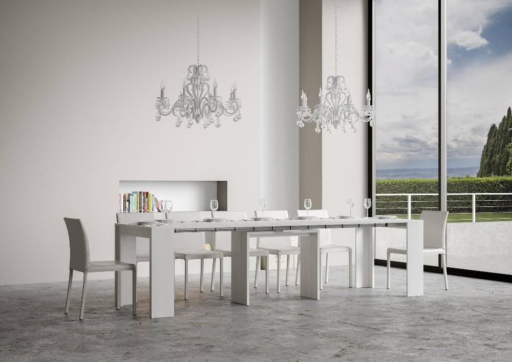 Itamoby Consolle Mia Bianco Frassino Liquidazione