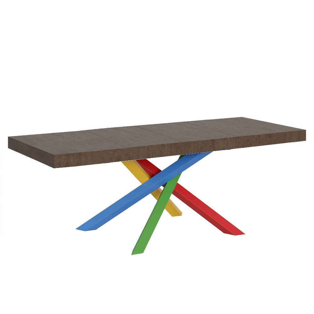 Itamoby Tavolo allungabile 90×160/264 cm Volantis Premium Noce telaio 4/B Comprane uno, ottenene uno gratis