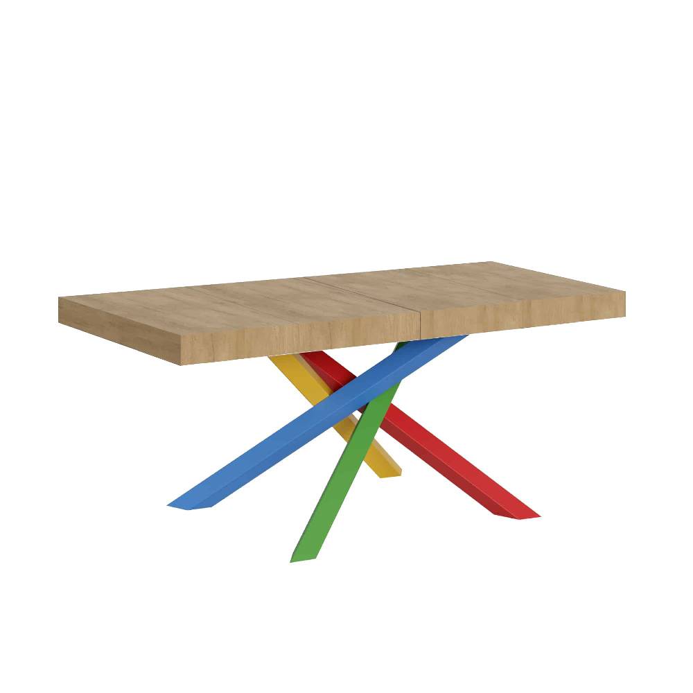 Itamoby Tavolo allungabile 90×140/244 cm Volantis Premium Quercia Natura telaio 4/B Super Saving Price
