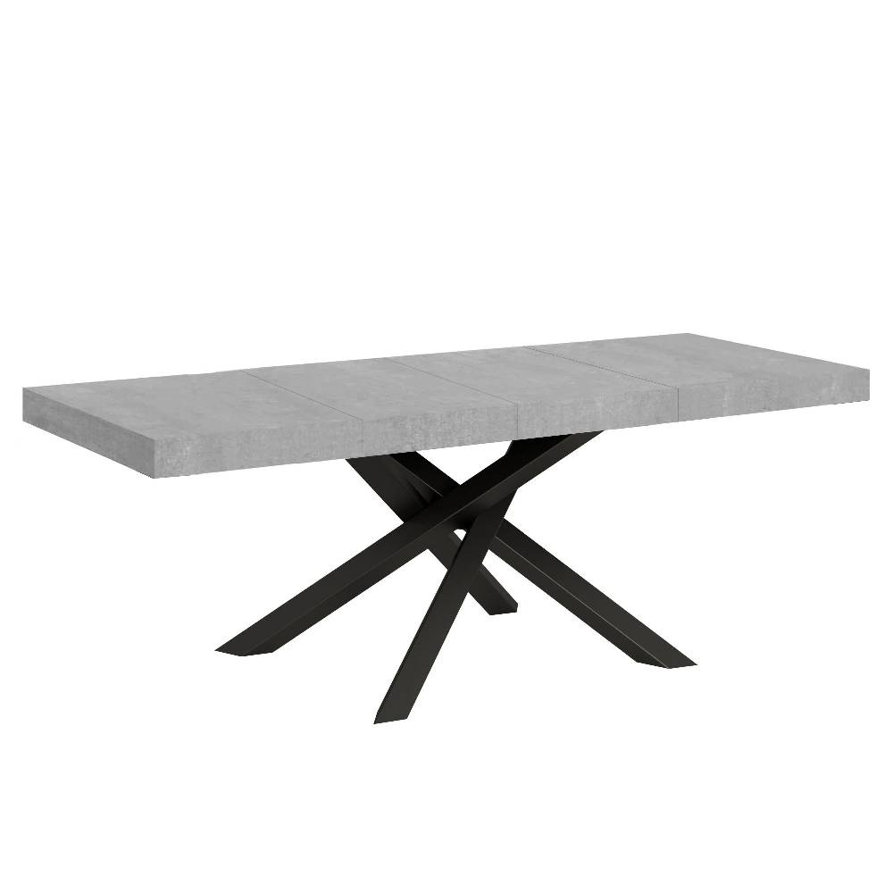 Itamoby Tavolo allungabile 90×180/284 cm Volantis Premium Cemento telaio Antracite 2025