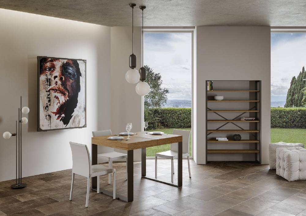 Itamoby Tavolo allungabile 90×120/224 cm Tecno Premium Quercia Natura Offerta