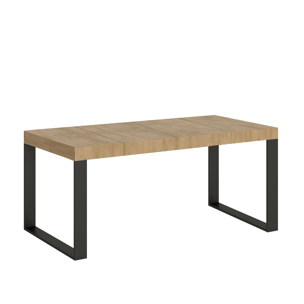 Itamoby Tavolo allungabile 90×90/246 cm Tecno Premium Quercia Natura In Vendita