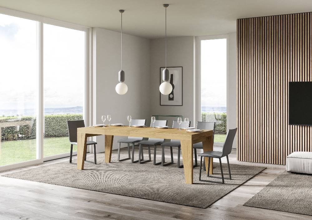 Itamoby Tavolo allungabile 90×140/244 cm Naxy Premium Quercia Natura Latest fashion