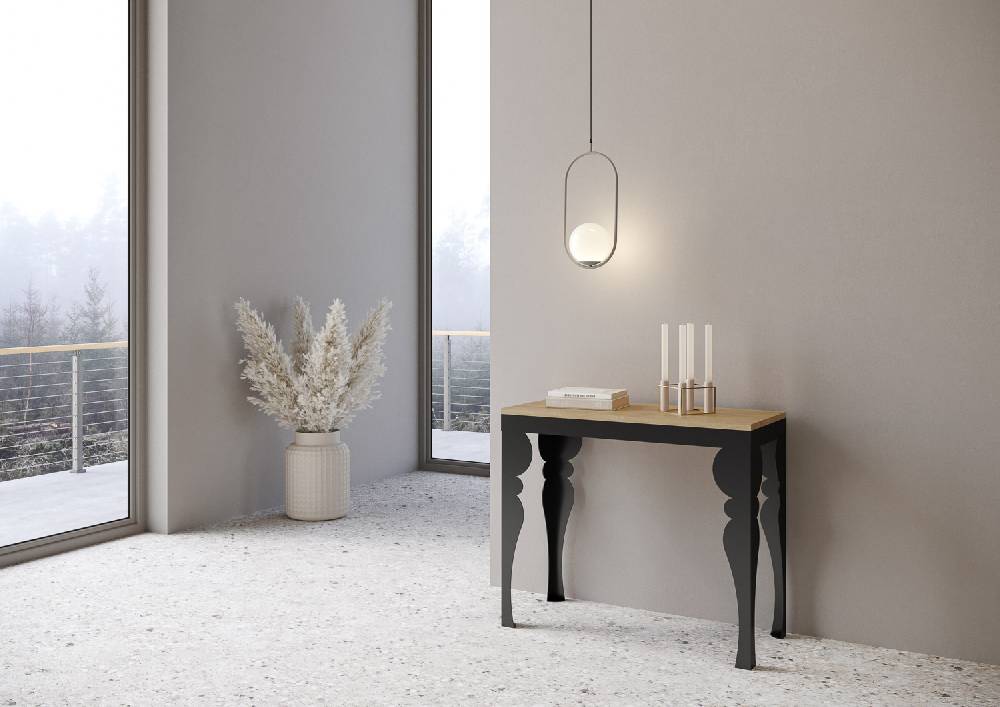 Itamoby Consolle Paxon Evolution Quercia Natura telaio Antracite Comprane uno, ottenene uno gratis
