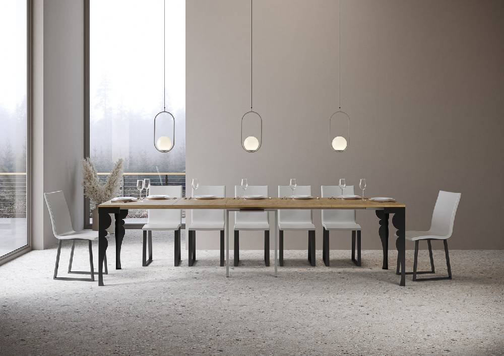 Itamoby Consolle Paxon Evolution Quercia Natura telaio Antracite Comprane uno, ottenene uno gratis