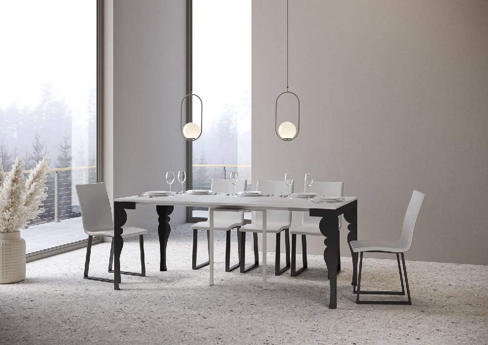 Itamoby Consolle Paxon Small Evolution Bianco Frassino telaio Antracite Prezzo basso