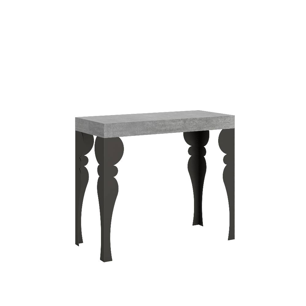 Itamoby Consolle Paxon Small Cemento telaio Antracite ACQUISTA ORA