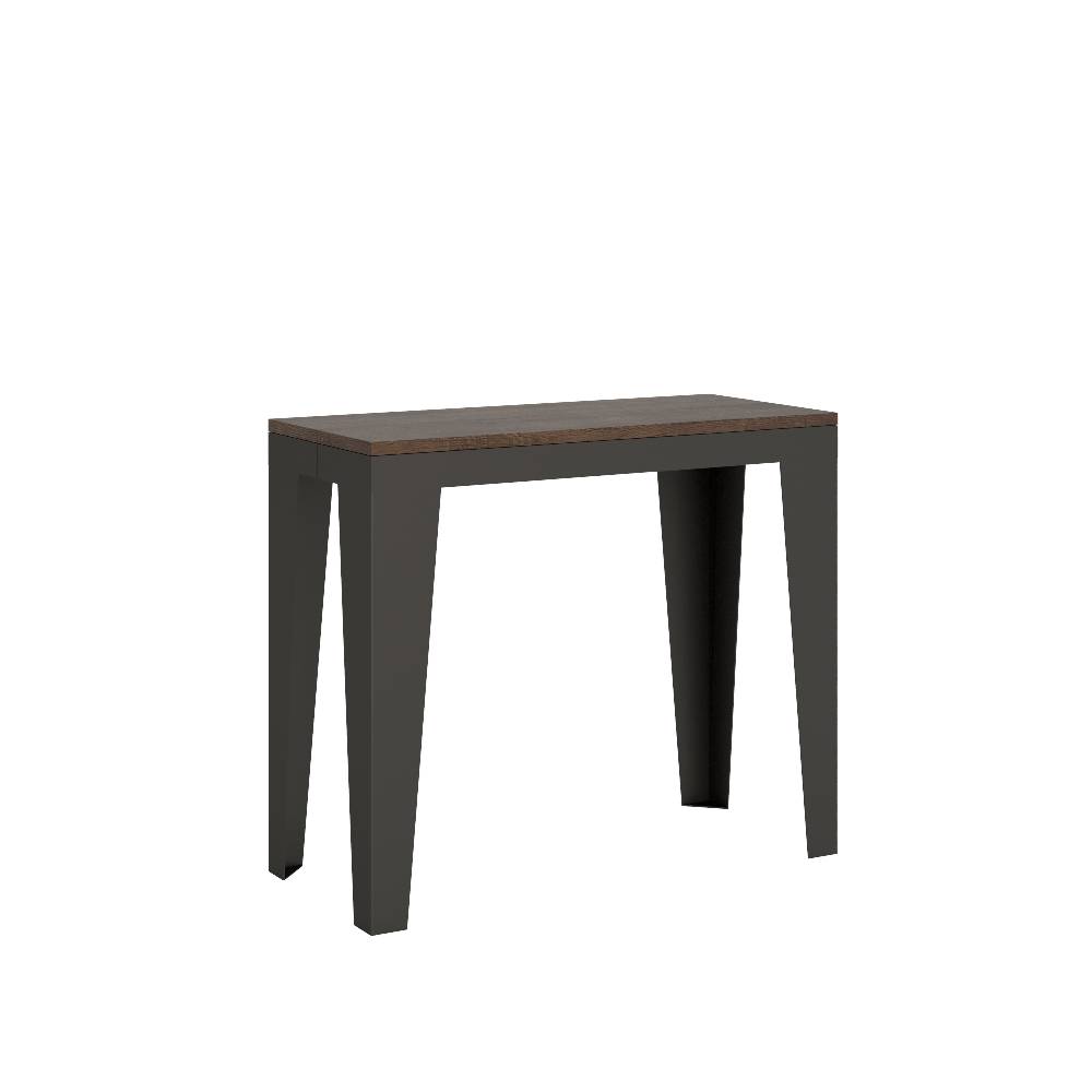 Itamoby Consolle Flame Evolution Noce telaio Antracite Ultimo giorno