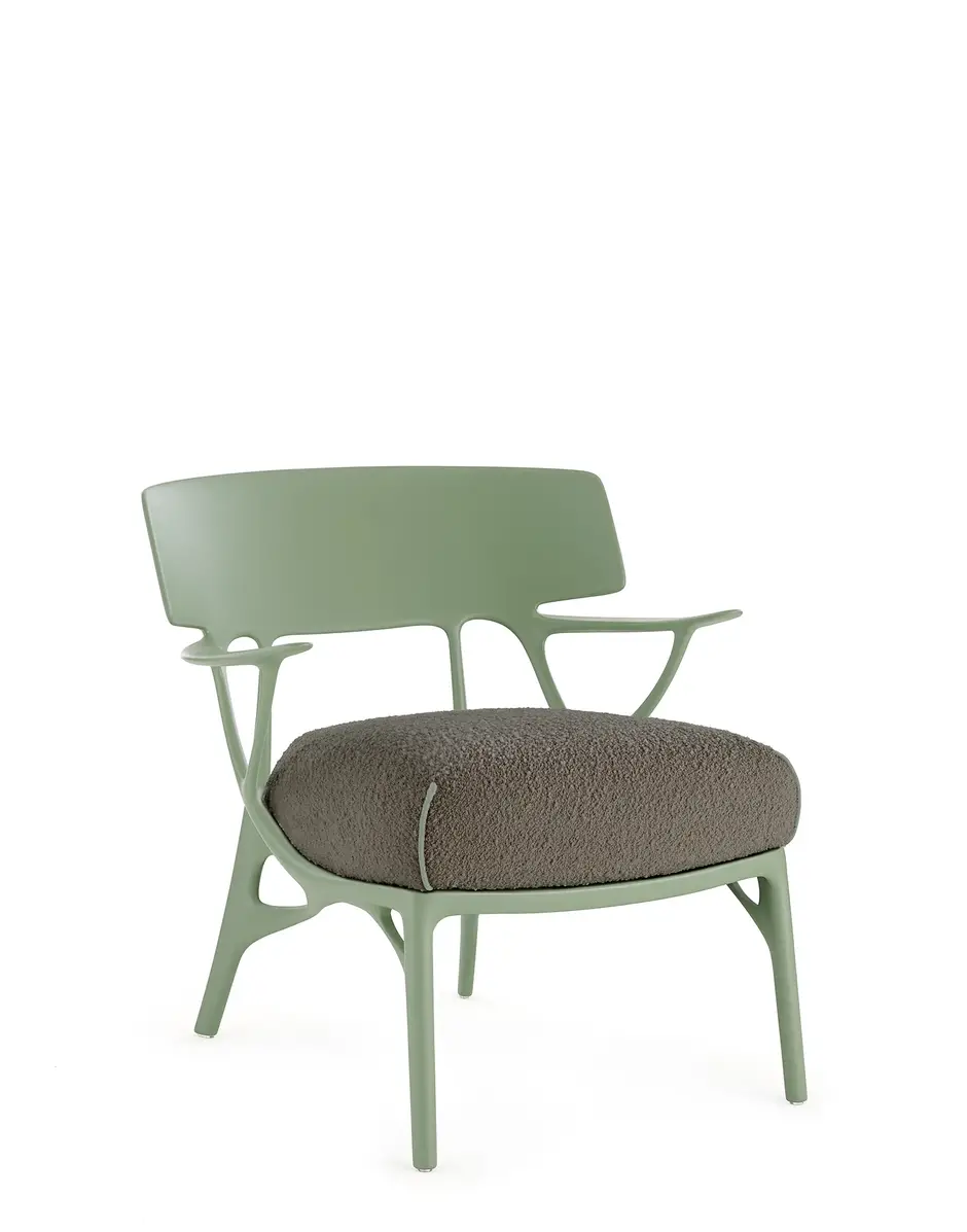 Kartell A.i. lounge bouclé Philippe Starck Moda