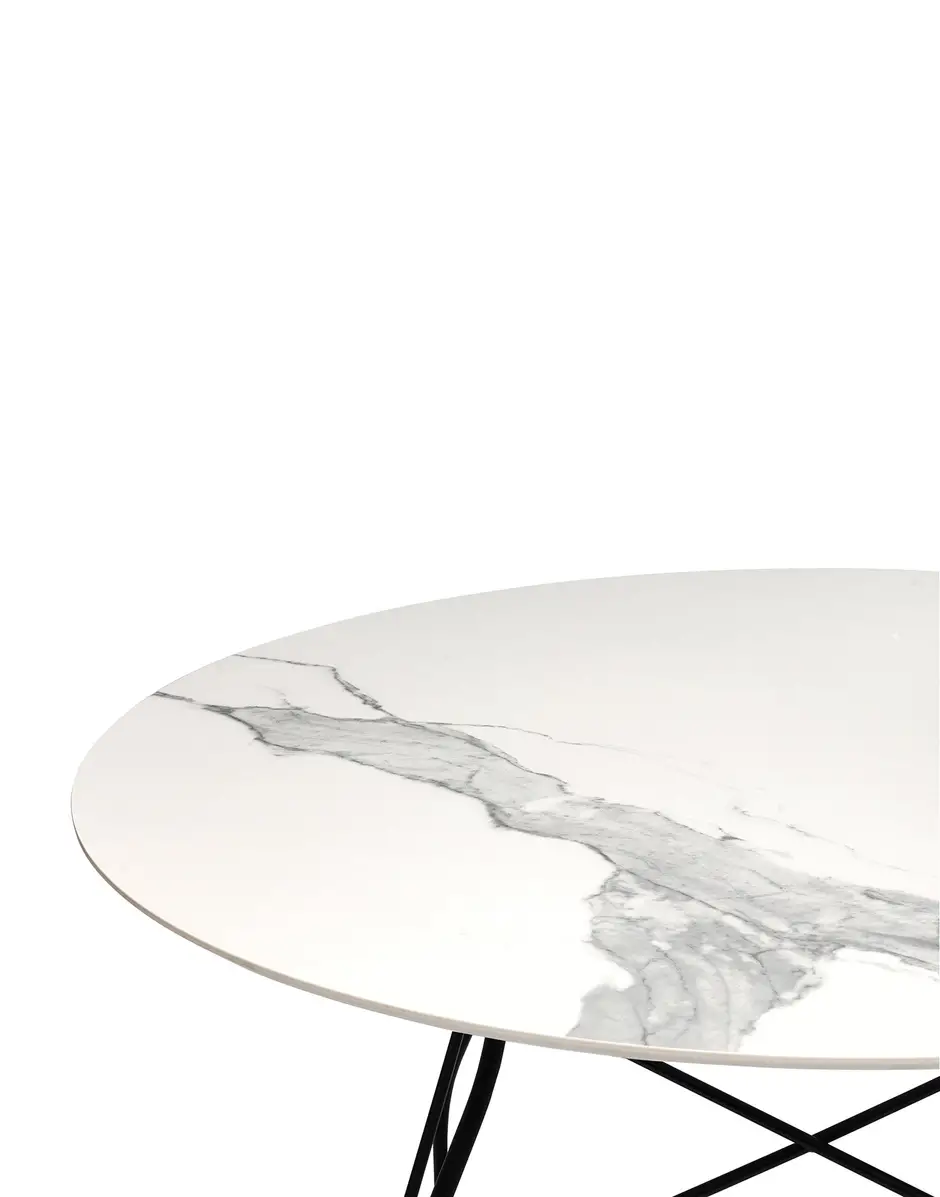 Kartell Glossy marmo rotondo Antonio Citterio con Oliver Löw Italia