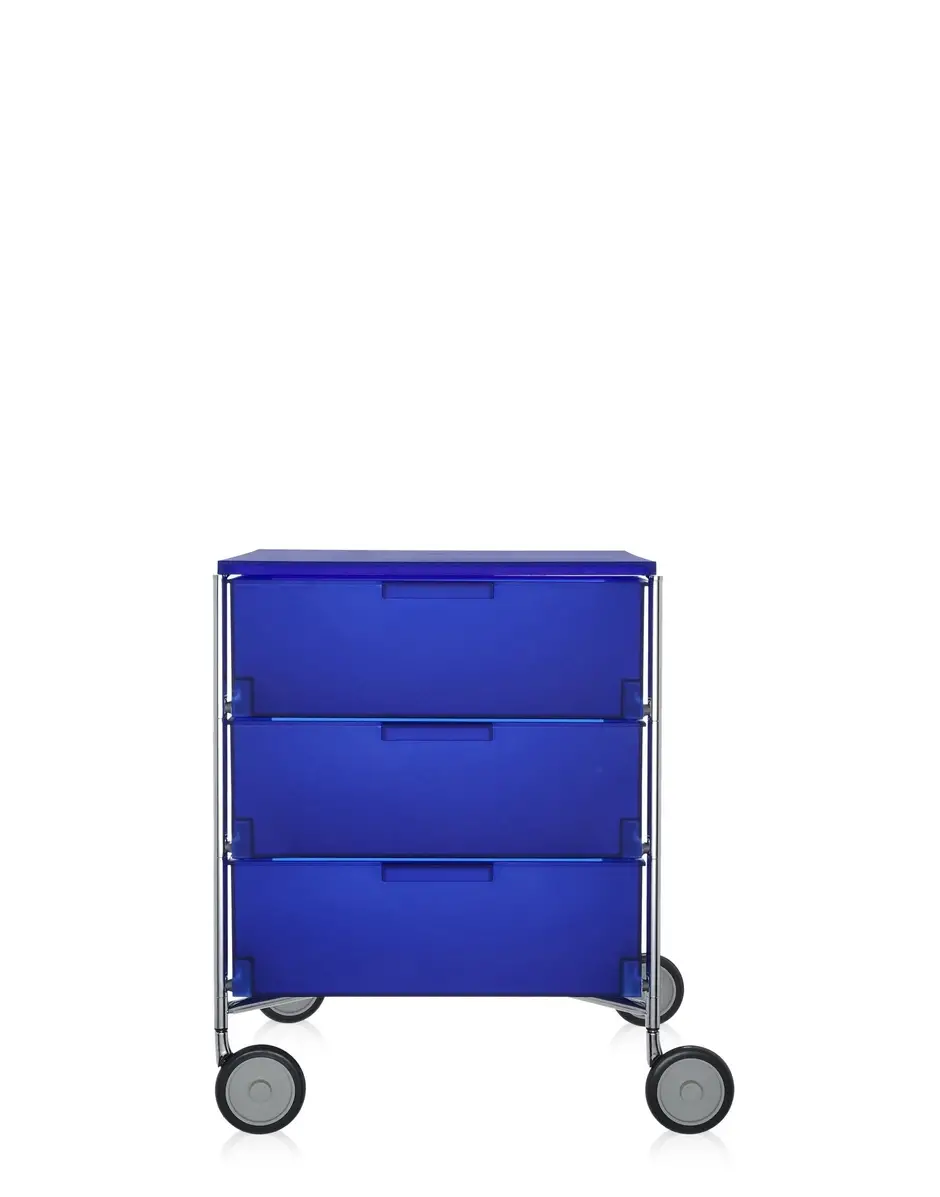 Kartell Mobil 3 cassetti con ruote Antonio Citterio con Oliver Löw Ultimo giorno