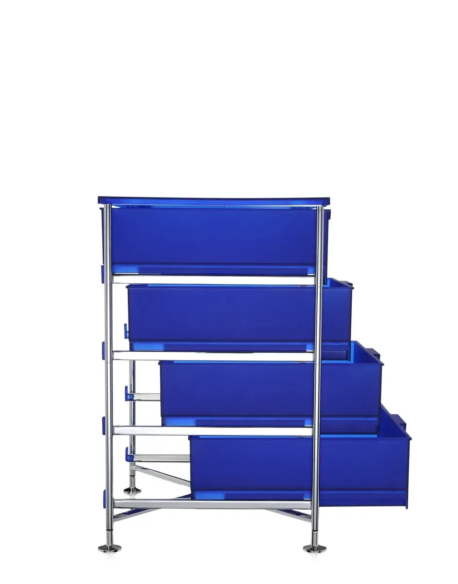 Kartell Mobil 4 cassetti con piedini Antonio Citterio con Oliver Löw Saldi Di Fabbrica