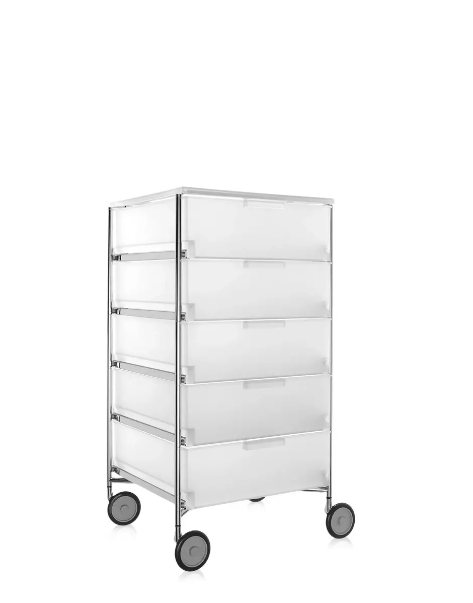 Kartell Mobil 5 cassetti con ruote Antonio Citterio con Oliver Löw Negozio