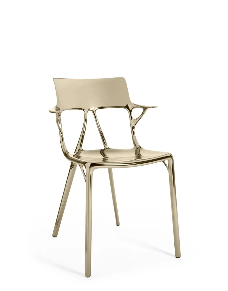 Kartell A.i. metal (2 sedie) Philippe Starck Fino Al -60%